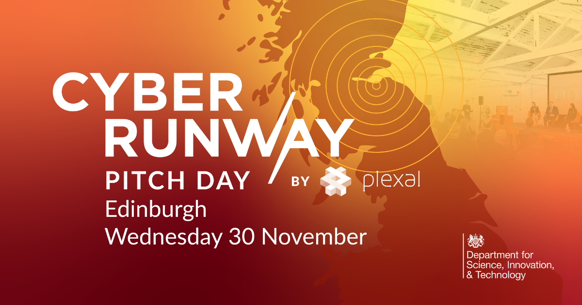 Cyber Runway Pitch Day in Edinburgh