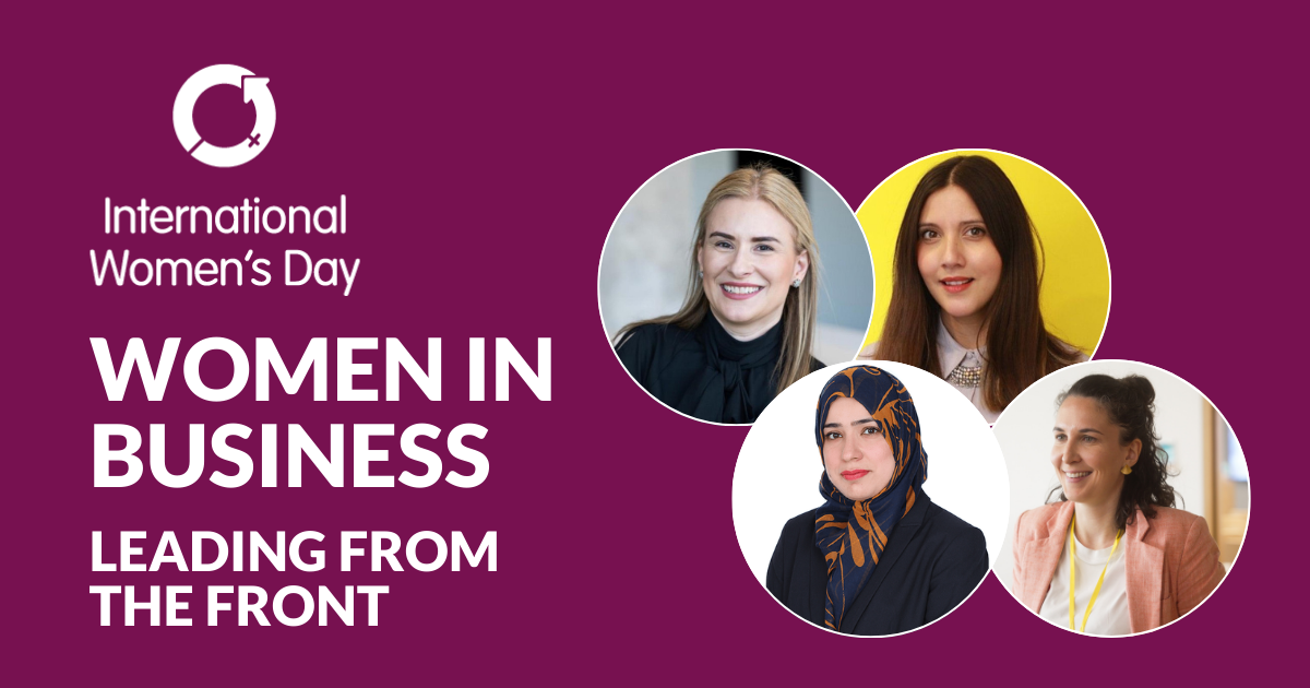 Women in Business x International Women's Day: Leading From The Front